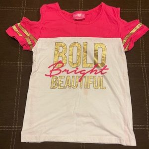 Little Girls Short Sleeve Shirt